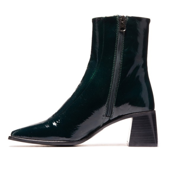 L’intervalle | BOGART GREEN LEATHER BOOTS - Picture 8 of 8